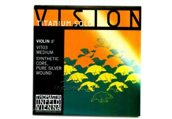Thomastik Vision Titanium Solo Violin Medium VIT03- D - Tek Tel - Keman Teli