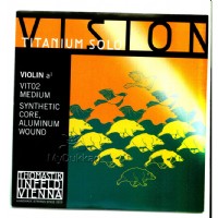 Thomastik Vision Titanium Solo Violin Medium VIT02 - A - Tek Tel