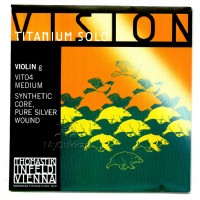 Thomastik Vision Titanium Solo Violin Medium VIT04 - G - Tek Tel