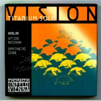 Thomastik Vision Titanium Solo Violin Medium VIT100 - Takım Tel
