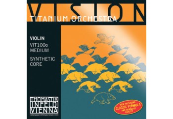 Thomastik Vision Titanium Orchestra Violin Strings Takım Tel - Keman Teli