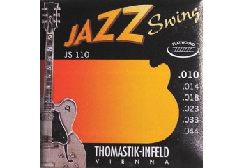 Thomastik JS110 Flatwound Extra Light Jazz Swing Guitar Strings  Takım Tel - Elektro Gitar Teli 010-044