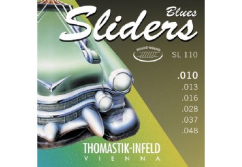 Thomastik SL110 Sliders Medium Light Electric Guitar Strings - Elektro Gitar Teli 010